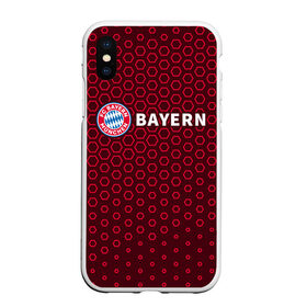 Чехол для iPhone XS Max матовый с принтом FC BAYERN / БАВАРИЯ в городе Новоалтайск, Силикон | Область печати: задняя сторона чехла, без боковых панелей | Тематика изображения на принте: bayern | club | fc | footbal | logo | бавария | знак | клуб | лого | логотип | логотипы | символ | символы | форма | футбол | футбольная | футбольный