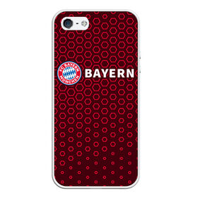 Чехол для iPhone 5/5S матовый FC BAYERN / БАВАРИЯ: в городе Новоалтайск, Силикон | Область печати: задняя сторона чехла, без боковых панелей | bayern | club | fc | footbal | logo | бавария | знак | клуб | лого | логотип | логотипы | символ | символы | форма | футбол | футбольная | футбольный
