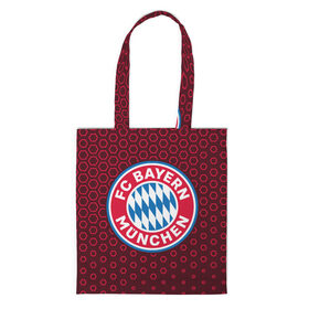 Сумка 3D повседневная с принтом FC BAYERN / БАВАРИЯ в городе Новоалтайск, 100% полиэстер | Плотность: 200 г/м2; Размер: 34×35 см; Высота лямок: 30 см | bayern | club | fc | footbal | logo | бавария | знак | клуб | лого | логотип | логотипы | символ | символы | форма | футбол | футбольная | футбольный