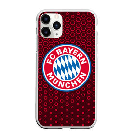 Чехол для iPhone 11 Pro Max матовый с принтом FC BAYERN / БАВАРИЯ в городе Новоалтайск, Силикон |  | Тематика изображения на принте: bayern | club | fc | footbal | logo | бавария | знак | клуб | лого | логотип | логотипы | символ | символы | форма | футбол | футбольная | футбольный