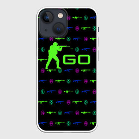 Чехол для iPhone 13 mini с принтом CS GO в городе Новоалтайск,  |  | counter strike | cs go | cs:go | esport | faze clan | game | geometry | texture | геометрия | игра | киберспорт | кс го | кс гоу | текстура | фазе клан