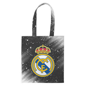 Сумка 3D повседневная с принтом REAL MADRID / РЕАЛ МАДРИД в городе Новоалтайск, 100% полиэстер | Плотность: 200 г/м2; Размер: 34×35 см; Высота лямок: 30 см | football | logo | madrid | real | realmadrid | sport | клуб | лого | логотип | логотипы | мадрид | реал | реалмадрид | символ | символы | спорт | форма | футбол | футбольная