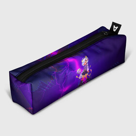 Пенал 3D с принтом Brawl STARS (COLETTE) в городе Новоалтайск, 100% полиэстер | плотная ткань, застежка на молнии | brawl | colette | leon | moba | stars | supercell | арт | игра | коллаж | паттерн