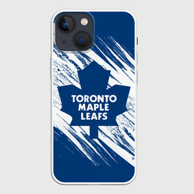 Чехол для iPhone 13 mini с принтом Toronto Maple Leafs, в городе Новоалтайск,  |  | Тематика изображения на принте: hockey | maple leafs | nhl | toronto | toronto maple leafs | usa | мейпл лифс | нхл | спорт | сша | торонто | торонто мейпл лифс | хоккей | шайба