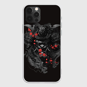 Чехол для iPhone 12 Pro Max с принтом Самурай в городе Новоалтайск, Силикон |  | Тематика изображения на принте: восточный стиль | драконы | рога. | самурай | татуировки | япония