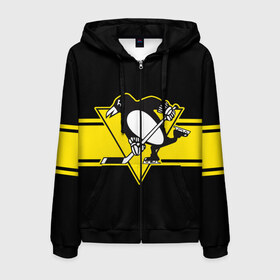 Мужская толстовка 3D на молнии с принтом Pittsburgh Penguins Cl в городе Новоалтайск, 100% полиэстер | длина до линии бедра, манжеты и пояс оформлены мягкой тканевой резинкой, двухслойный капюшон со шнурком для регулировки, спереди молния, по бокам два кармана | hockey | nhl | penguins | pittsburg | pittsburgh | pittsburgh penguins | usa | нхл | пингвинз | питтсбург | питтсбург пингвинз | спорт | сша | хоккей | шайба