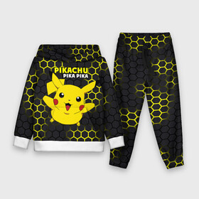 Детский костюм 3D (с толстовкой) с принтом Pikachu Pika Pika в городе Новоалтайск,  |  | pika | pikachu | аниме | детская | детям | игры | молния | мышка | мышь | пика | пикачу | покемон | покемоны