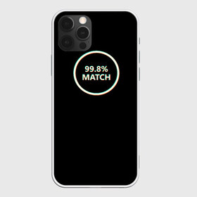 Чехол для iPhone 12 Pro Max с принтом ЧЕРНОЕ ЗЕРКАЛО ГЛЮК в городе Новоалтайск, Силикон |  | 