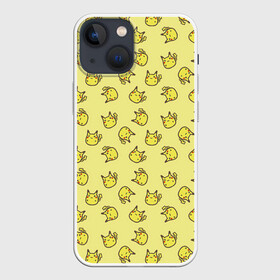 Чехол для iPhone 13 mini с принтом Стикеры пикачу в городе Новоалтайск,  |  | pokemon | pokemon go | арт | жёлтый мышонок мышь | пикачу | покемон | покемоны | рисунок