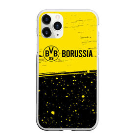 Чехол для iPhone 11 Pro Max матовый с принтом BORUSSIA / Боруссия в городе Новоалтайск, Силикон |  | Тематика изображения на принте: borussia | club | dortmund | footbal | logo | боруссия | дортмунд | знак | клуб | логотип | логотипы | символ | символы | форма | футбол | футбольная | футбольный