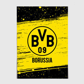 Постер с принтом BORUSSIA / Боруссия в городе Новоалтайск, 100% бумага
 | бумага, плотность 150 мг. Матовая, но за счет высокого коэффициента гладкости имеет небольшой блеск и дает на свету блики, но в отличии от глянцевой бумаги не покрыта лаком | Тематика изображения на принте: borussia | club | dortmund | footbal | logo | боруссия | дортмунд | знак | клуб | логотип | логотипы | символ | символы | форма | футбол | футбольная | футбольный