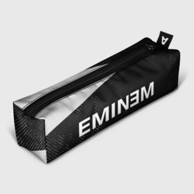 Пенал 3D с принтом EMINEM ЭМИНЕМ в городе Новоалтайск, 100% полиэстер | плотная ткань, застежка на молнии | Тематика изображения на принте: eminem | logo | music | oldschool | rap | raper | еминем | лого | логотип | логотипы | музыка | музыкант | олдскул | рэп | рэпер | рэппер | символ | символы | эминем