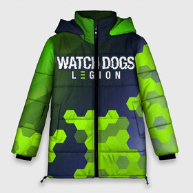 Женская зимняя куртка 3D с принтом WATCH DOGS LEGION ВОТЧ ДОГС в городе Новоалтайск, верх — 100% полиэстер; подкладка — 100% полиэстер; утеплитель — 100% полиэстер | длина ниже бедра, силуэт Оверсайз. Есть воротник-стойка, отстегивающийся капюшон и ветрозащитная планка. 

Боковые карманы с листочкой на кнопках и внутренний карман на молнии | dogs | game | games | glitch | hacker | legion | logo | ubisoft | watch | вотч | глитч | догс | игра | игры | легион | лого | логотип | символ | хакер | хакеру