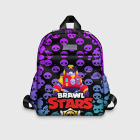 Детский рюкзак 3D с принтом brawl stars вольт в городе Новоалтайск, 100% полиэстер | лямки с регулируемой длиной, сверху петелька, чтобы рюкзак можно было повесить на вешалку. Основное отделение закрывается на молнию, как и внешний карман. Внутри дополнительный карман. По бокам два дополнительных кармашка | 8 bit | bibi | brawl stars | colt | crow | el brown | leon | leon shark | max | mecha | mecha crow | mr.p | sally leon | shark | virus 8 bit | берли | биби | бравл старс | ворон | кольт | леон | макс | шелли