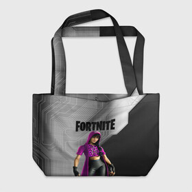 Пляжная сумка 3D с принтом FORTNITE / ФОРТНАЙТ 2021 в городе Новоалтайск, 100% полиэстер | застегивается на металлическую кнопку; внутренний карман застегивается на молнию. Стенки укреплены специальным мягким материалом, чтобы защитить содержимое от несильных ударов
 | 2019 | battle royale | chapter 2 | epic games | fortnite | game | season x | zombie | зомби | фортнайт