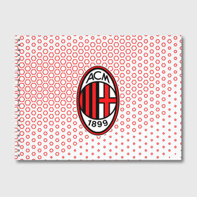 Альбом для рисования с принтом AC MILAN МИЛАН в городе Новоалтайск, 100% бумага
 | матовая бумага, плотность 200 мг. | Тематика изображения на принте: ac | ac milan | acm | football | logo | milan | sport | клуб | лого | логотип | логотипы | милан | символ | символы | спорт | форма | футбол | футбольная | футбольный