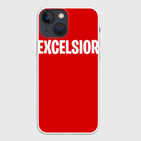 Чехол для iPhone 13 mini с принтом EXCELSIOR в городе Новоалтайск,  |  | marvel | stan lee | марвел | стен ли | стэн ли