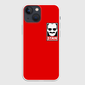 Чехол для iPhone 13 mini с принтом STAN LEE в городе Новоалтайск,  |  | marvel | stan lee | марвел | стен ли | стэн ли