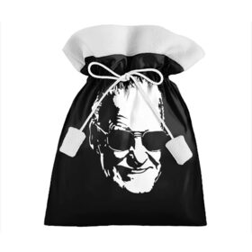 Подарочный 3D мешок с принтом STAN LEE в городе Новоалтайск, 100% полиэстер | Размер: 29*39 см | Тематика изображения на принте: marvel | stan lee | марвел | стен ли | стэн ли