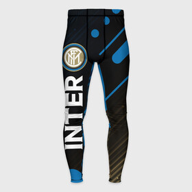 Мужские тайтсы 3D с принтом INTER   Интер в городе Новоалтайск,  |  | club | footbal | inter | internazionale | logo | milan | знак | интер | интернационале | клуб | логотип | логотипы | милан | символ | символы | форма | футбол | футбольная | футбольный