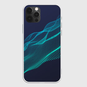 Чехол для iPhone 12 Pro Max с принтом Волна в городе Новоалтайск, Силикон |  | абстракция | волна | минимализм | рисунок | точки