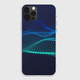Чехол для iPhone 12 Pro Max с принтом Абстракция в городе Новоалтайск, Силикон |  | абстракция | волна | минимализм | рисунок | точки