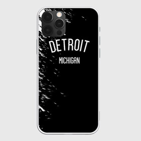 Чехол для iPhone 12 Pro Max с принтом ДЕТРОЙТ в городе Новоалтайск, Силикон |  | america | detroit | michigan | states | usa | америка | детроит | детройт | сша | штаты