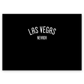 Поздравительная открытка с принтом LAS VEGAS в городе Новоалтайск, 100% бумага | плотность бумаги 280 г/м2, матовая, на обратной стороне линовка и место для марки
 | america | las vegas | nevada | states | usa | америка | лас вегас | невада | сша | штаты