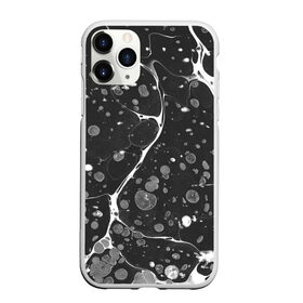 Чехол для iPhone 11 Pro Max матовый с принтом Черный Мрамор в городе Новоалтайск, Силикон |  | Тематика изображения на принте: абстракция | минимализм | мрамор | рисунок | черный мрамор