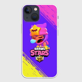 Чехол для iPhone 13 mini с принтом BRAWL STARS SANDY   СЭНДИ в городе Новоалтайск,  |  | 8 bit | 8бит | brawl | cnfhc | crow | hfdk | leon | logo | sandy | skull | spike | stars | бравл | бравла | браво | игра | игры | икфцд | кроу | леон | лого | логотип | символ | спайк | старс | старса | сэнди | череп | ыефкы