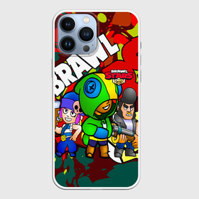 Чехол для iPhone 13 Pro Max с принтом BRAWL STARS в городе Новоалтайск,  |  | Тематика изображения на принте: 8 bit | bea | bib | brawl stars | crow | leon | max | nita | sally leon | shark | акула | биа | биби | бравл старс | ворон | игра | леон | макс | нита | оборотень | салли леон | сэлли леон | шарк