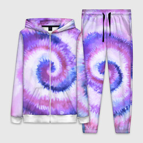 Женский костюм 3D с принтом TIE DYE PURPLE в городе Новоалтайск,  |  | Тематика изображения на принте: dye | multicolor | tie | trend | акварель | брызги | градиент | дай | колор | краски | красочная | мульти | потёки | пятна | радуга | радужная | тай | тайдай | текстура | тренд | хиппи