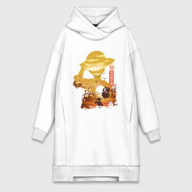 Платье-худи хлопок с принтом двойная экспозиция One Piece в городе Новоалтайск,  |  | anime | luffi | lufi | manga | one piece | большой куш | ван пис | вон пис | корабль | луфи | луффи | манга | манки д. луффи | пират | уон пис