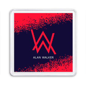 Магнит 55*55 с принтом ALAN WALKER / АЛАН УОКЕР в городе Новоалтайск, Пластик | Размер: 65*65 мм; Размер печати: 55*55 мм | Тематика изображения на принте: alan | faded | house | logo | music | walker | алан | вокер | волкер | диджей | лого | логотип | логотипы | музыка | музыкант | символ | символы | танцеальная | уокер | хаус | электронная
