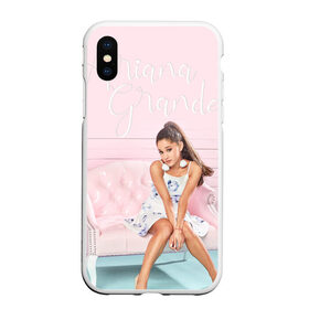 Чехол для iPhone XS Max матовый с принтом Ariana Grande в городе Новоалтайск, Силикон | Область печати: задняя сторона чехла, без боковых панелей | Тематика изображения на принте: ariana grande | grande | music | pink | school | актриса | ариана гранде | грандэ | музыка | певица | розовый | уроки | школа