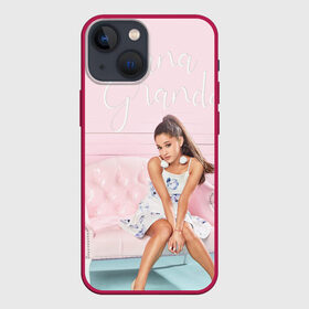 Чехол для iPhone 13 mini с принтом Ariana Grande в городе Новоалтайск,  |  | ariana grande | grande | music | pink | school | актриса | ариана гранде | грандэ | музыка | певица | розовый | уроки | школа