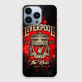 Чехол для iPhone 13 Pro с принтом LIVERPOOL FC в городе Новоалтайск,  |  | Тематика изображения на принте: liverpool | liverpool fc | ynwa | you never walk alone | ливерпуль | спорт | футбол | футбольный клуб