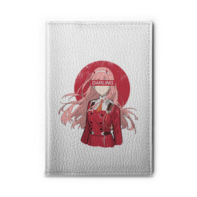 Обложка для автодокументов с принтом ZeroTwo (Darling in the Franx) в городе Новоалтайск, натуральная кожа |  размер 19,9*13 см; внутри 4 больших “конверта” для документов и один маленький отдел — туда идеально встанут права | Тематика изображения на принте: 002 | ahegao | anime | darling | franx | franxx | girl | girls | in | senpai | the | two | waifu | zero | zerotwo | аниме | ахегао | вайфу | девушка | семпай | сенпай | тян