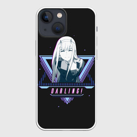 Чехол для iPhone 13 mini с принтом Darling Zero Two star в городе Новоалтайск,  |  | 002 | 02 | ahegao | anime | darling | franx | franxx | girl | girls | in | senpai | the | two | waifu | zero | zerotwo | аниме | ахегао | вайфу | девушка | семпай | сенпай | тян