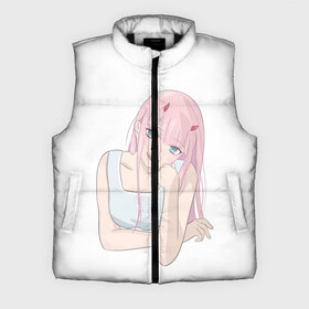 Мужской жилет утепленный 3D с принтом Милая Zero Two в городе Новоалтайск,  |  | 002 | 02 | ahegao | anime | darling | franx | franxx | girl | girls | in | senpai | the | two | waifu | zero | zerotwo | аниме | ахегао | вайфу | девушка | семпай | сенпай | тян