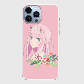 Чехол для iPhone 13 Pro Max с принтом Pink Zero Two в городе Новоалтайск,  |  | Тематика изображения на принте: 002 | 02 | ahegao | anime | darling | franx | franxx | girl | girls | in | senpai | the | two | waifu | zero | zerotwo | аниме | ахегао | вайфу | девушка | семпай | сенпай | тян