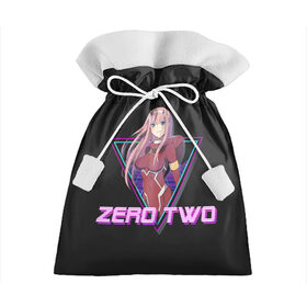 Подарочный 3D мешок с принтом ZeroTwo (Darling in the Franx) в городе Новоалтайск, 100% полиэстер | Размер: 29*39 см | Тематика изображения на принте: 002 | 02 | ahegao | anime | darling | franx | franxx | girl | girls | in | senpai | the | two | waifu | zero | zerotwo | аниме | ахегао | вайфу | девушка | семпай | сенпай | тян
