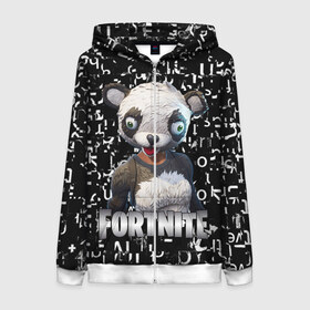 Женская толстовка 3D на молнии с принтом Fortnite Panda в городе Новоалтайск, 100% полиэстер | длина до линии бедра, манжеты и пояс оформлены мягкой тканевой резинкой, двухслойный капюшон со шнурком для регулировки, спереди молния, по бокам два кармана | cs | fortnite | go | marsh | marshmello | pubg | го | девушке | детская | детский | игра | кс | марш | маршм | маршмелло | маска | мужское | неон | пабг | парню | подарок | пубг | ребёнку | форт | фортнайт