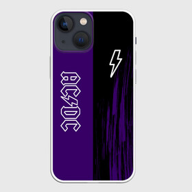 Чехол для iPhone 13 mini с принтом AC DC в городе Новоалтайск,  |  | ac dc | acdc | music | rock | ас дс | асдс | группа | музыка | рок.