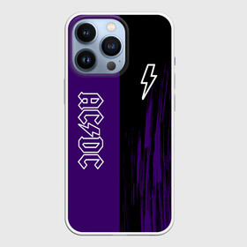 Чехол для iPhone 13 Pro с принтом AC DC в городе Новоалтайск,  |  | ac dc | acdc | music | rock | ас дс | асдс | группа | музыка | рок.