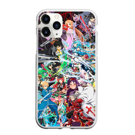 Чехол для iPhone 11 Pro Max матовый с принтом Sword Art Online в городе Новоалтайск, Силикон |  | Тематика изображения на принте: айнкрад | аргус | асуна | кирито | манга | мастера меча онлай