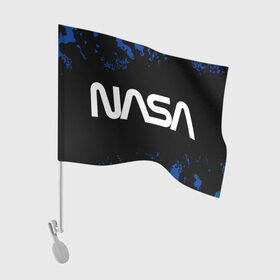 Флаг для автомобиля с принтом NASA / НАСА в городе Новоалтайск, 100% полиэстер | Размер: 30*21 см | galaxy | man | nasa | planet | planets | space | spaceman | spacex | star | stars | univerce | yfcf | астронавт | вселенная | галактика | галактики | звезда | звезды | космонавт | космонавты | космос | луна | наса | планета | планеты | тфыф