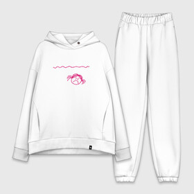 Женский костюм хлопок Oversize с принтом LIL PEEP (front  back) в городе Новоалтайск,  |  | lil peep | lil peep art | logo lil peep | love | rap | альбомы | лил пип | лове | лого | логтип | любовь | музыка | музыкант | паук | певец | рэп | рэпер | скорпион
