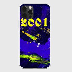 Чехол для iPhone 12 Pro Max с принтом 2001 в городе Новоалтайск, Силикон |  | 2001 | bright | canvas | dark | number 2001 | numbers | paint | print of numbers | stains | краска | принт цифр | пятна | разводы | темный | холст | цифры | число 2001 | яркие