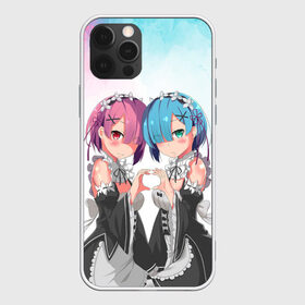 Чехол для iPhone 12 Pro Max с принтом ReZero Рам и Рем в городе Новоалтайск, Силикон |  | ram | re zero | re:zero | re:zero starting life in another world | re:zero жизнь с нуля в альтернативном мире | rem | аниме | жизнь с нуля в другом мире | манга | рам и рем